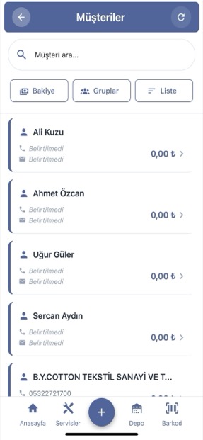 Negrum Mobil - Ekran 2