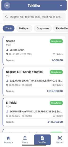 Negrum Mobil - Ekran 9